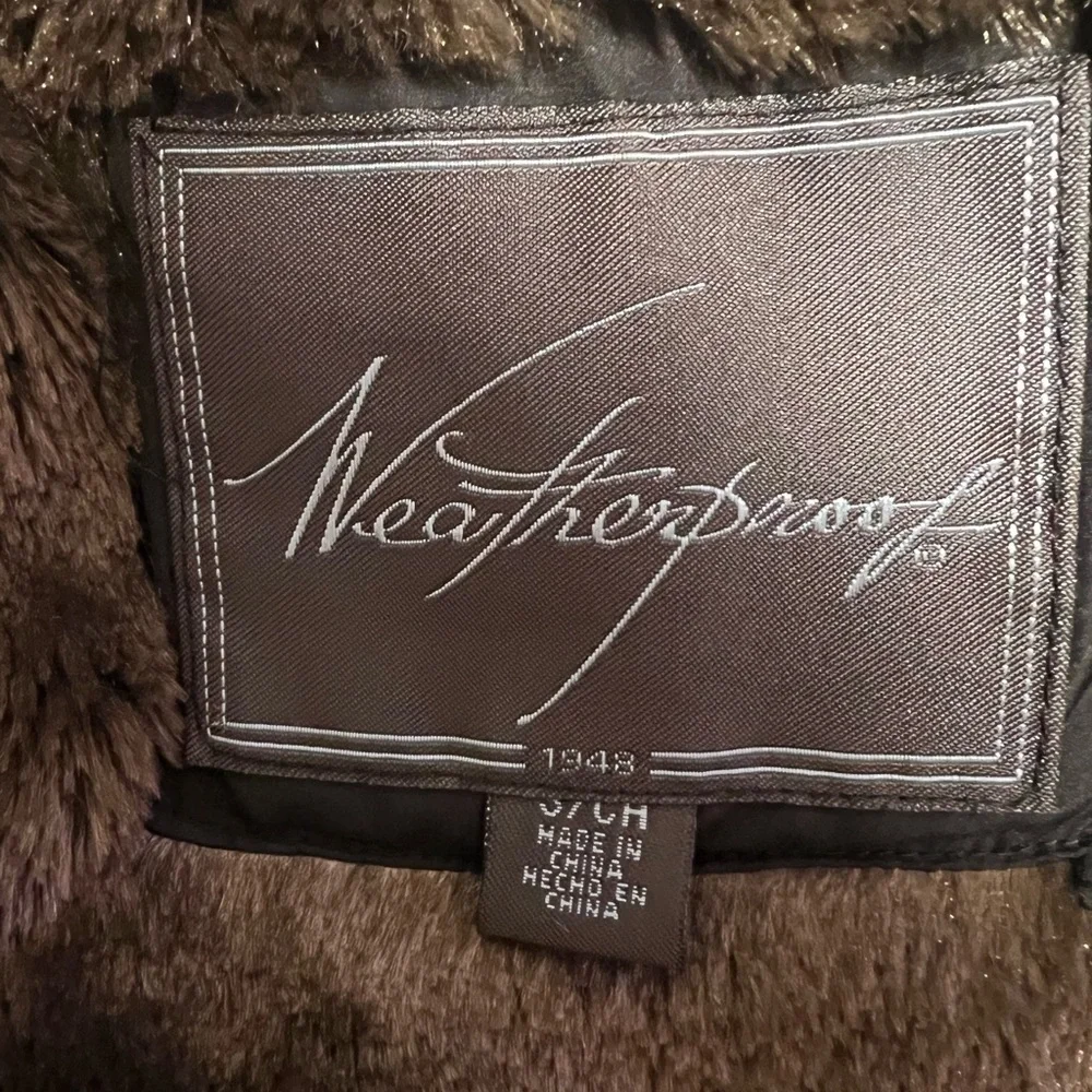 Weatherproof Women's Black Quilted Vest.Sz/S.